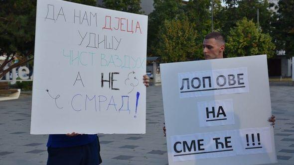 Protest Bijeljina - Avaz