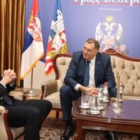 Dodik s Šapićem: Pozivam sve one koji su vezani za RS da podrže njegov tim