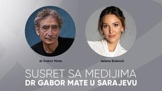 Renomirani ljekar Gabor Mate i Jelena Đoković održavaju susret uživo u Bosanskom kulturnom centru u Sarajevu