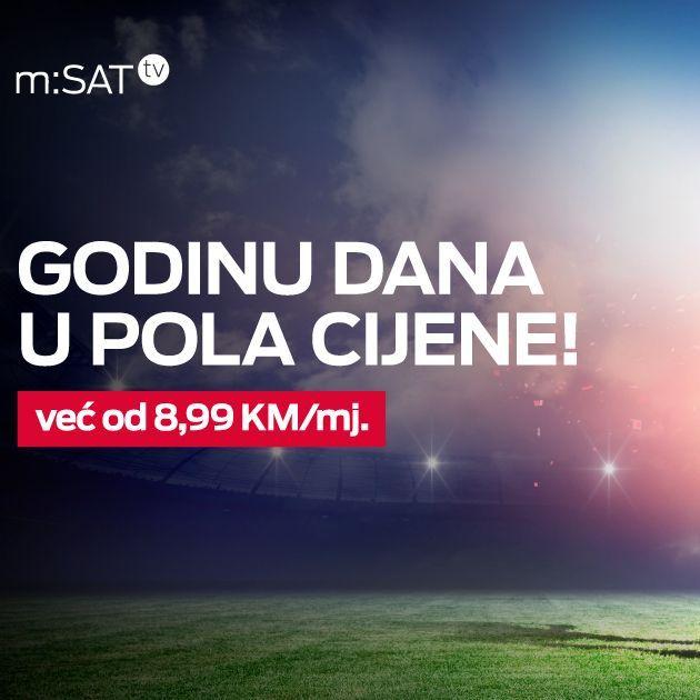 m:SAT - godinu dana u pola cijene