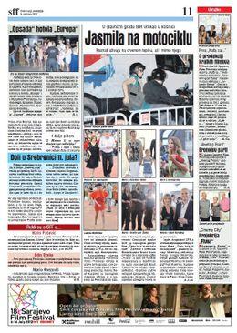 Tekst iz "Dnevnog avaza" objavljen 9. jula 2012. godine - Avaz