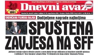 U dvobroju "Dnevnog avaza" čitajte: Spuštena zavjesa na SFF