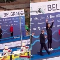 Video / Aplauz i ovacije za Lanu Pudar tokom dodjeljivanja medalja u Beogradu