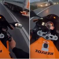 Video / Zeničanin "divljao" vozeći motocikl 278 kilometara na sat: Sve objavio na društvenim mrežama, policija ga pronašla