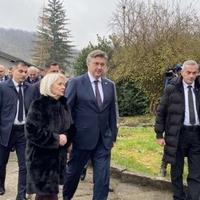 Plenković stigao u Banju Luku: Dočekala ga Krišto