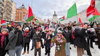 Demonstranti u Štokholmu pozvali na okončanje izraelskog genocida nad Palestincima