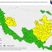 Upozorenje Agencije: Od sutra moguće poplave zbog jakih padavina