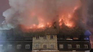 Gorio jedan od simbola Vlašića: Hotel Babanovac u plamenu