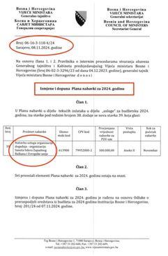 Izmjene i dopune Plana nabavki za 2024. godinu  - Avaz