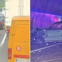 Težak sudar u tunelu na Bradini: Stvorile se kilometarske kolone vozila