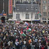 Hiljade ljudi u Amsterdamu na propalestinskom skupu
