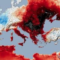 Objavljena mapa: Balkan se "prži"