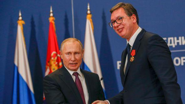 Putin i Vučić - Avaz