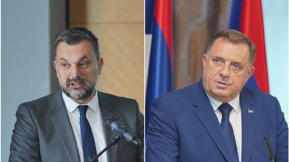 Elmedin Konaković i Milorad Dodik - Avaz