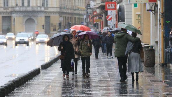 Uz jače pljuskove lokalno može pasti 20-50 litara kiše po metru kvadratnom - Avaz