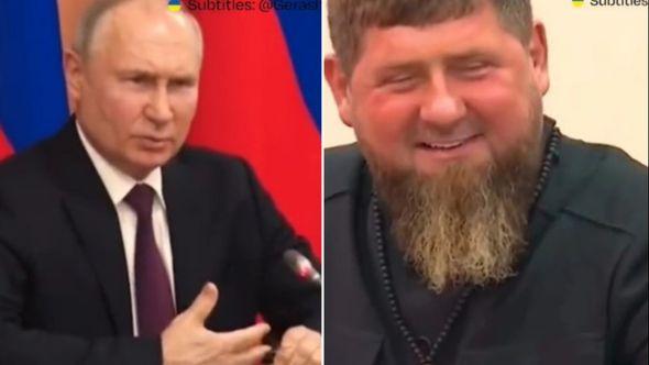 Vladimir Putin i Ramzan Kadirov - Avaz