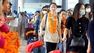 Bali welcomes back 1st flight from China as COVID rules ease