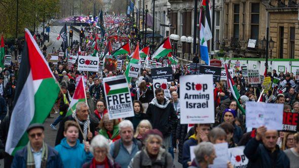 London: Protesti za Palestinu - Avaz