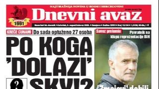 Danas u "Dnevnom avazu" čitajte: Po koga "dolazi" Sky!?