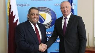 Helez primio ambasadora Države Katar u BiH: Razgovarali o saradnji