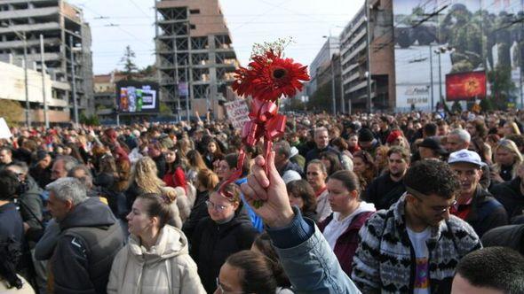 Protesti u Beogradu za Novi Sad - Avaz