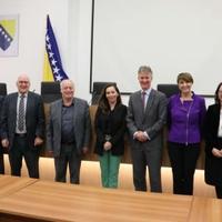 British Ambassador Reilly visits the Central Election Commission of Bosnia and Herzegovina