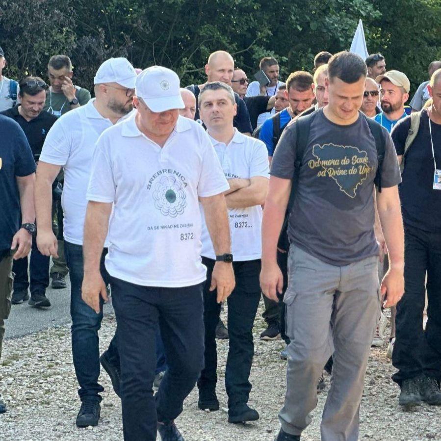 Delegacija Vlade FBiH pridružila se učesnicima "Marša mira"