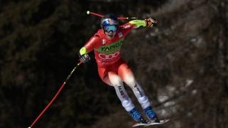 Swiss skier Odermatt wins super-G for 2nd win in 2 days