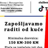 Ministarstvo se oglasilo o prevarama na društvenim mrežama: Zloupotreba našeg memoranduma