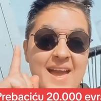 Marija Šerifović šokirala ponudom: Ko ovo uspije prebacit ću mu 20.000 eura