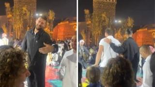 Video / Đoković i Nadal napravili šou u Rijadu: Novak zvao Rafu da plešu na bini