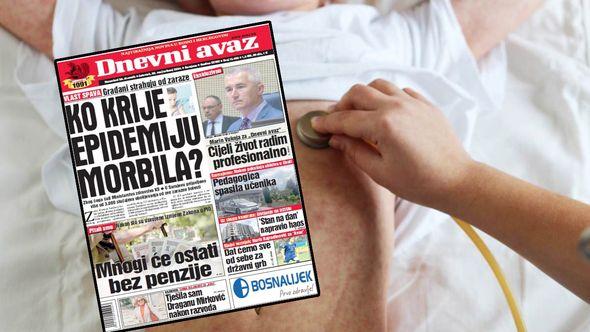 "Avaz" pisao prvi o epidemiji morbila - Avaz