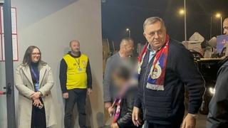 Milorad Dodik stigao u Leskovac, bodri Srbiju protiv Švicarske