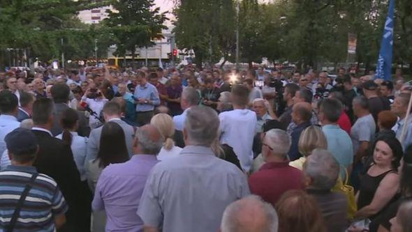 Sa današnjeg protesta - Avaz