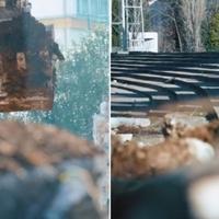 Najveći infrastrukturni projekt Zrinjskog: Počeli radovi na uklanjanju istočne tribine