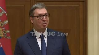 Vučić: "U četiri oka" sa Zelenskim ujutro, razgovori sa Fon der Lejen bili veoma dobri