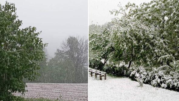 Snijeg u Bosanskom Novom - Avaz