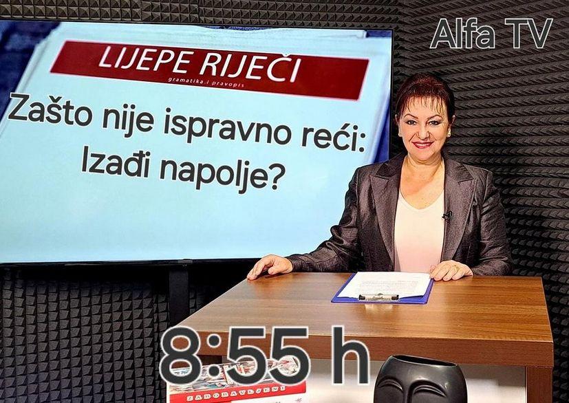 Zašto nije ispravno reći: Izađi napolje?