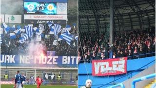 Sjajna atmosfera na Grbavici: Stadion ispunjen gotovo do posljednjeg mjesta