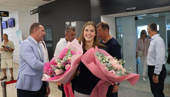 Lana Pudar sletjela u Mostar i u svoj rodni grad donijela evropsku medalju