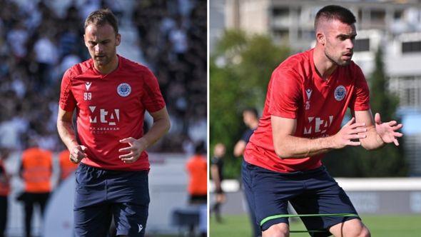 Igrači Zrinjskog na stadionu u Mostaru - Avaz