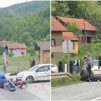 Teška nesreća kod Žepča: Dvoje povrijeđeno, prebačeni u KB Zenica 