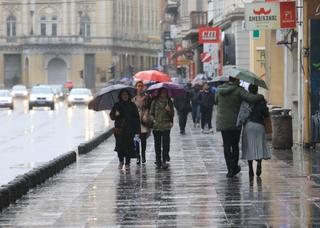 U Bosni i Hercegovini danas oblačno sa kišom