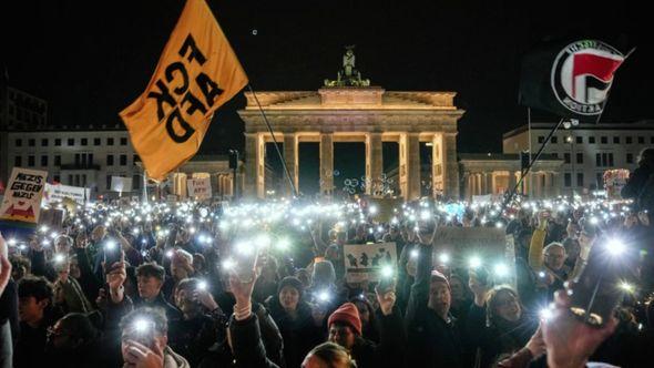 Protesti u Berlinu - Avaz