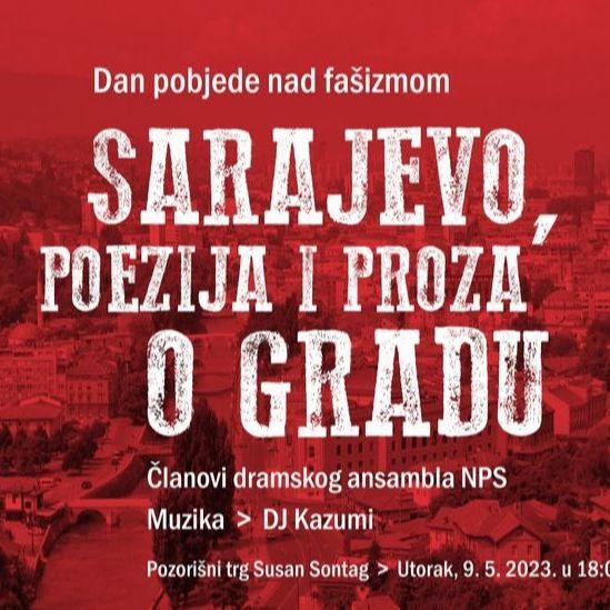 Sutra pred Narodnim pozorištem: "Sarajevo, poezija i proza o gradu"