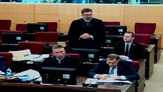 Video iz sudnice / Pogledajte snimak s ročišta Dodiku i Lukiću