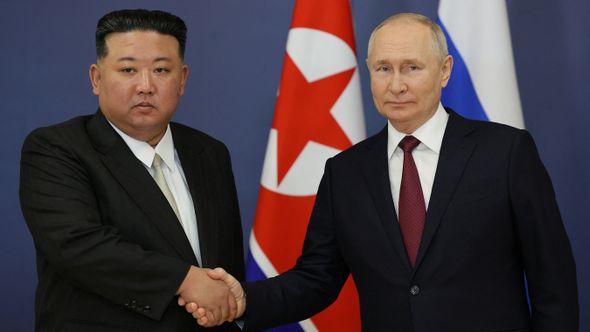 kim i putin - Avaz