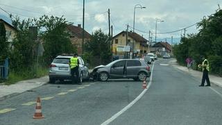 Težak udes ulici Safeta Zajke: Dvije osobe povrijeđene