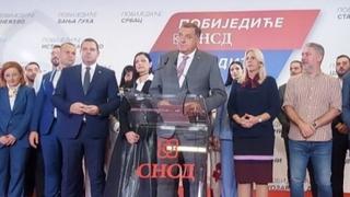 Dodik se obratio medijima: SNSD-ovi najbolji izbori ikada, osvojili smo dvije općine u Federaciji