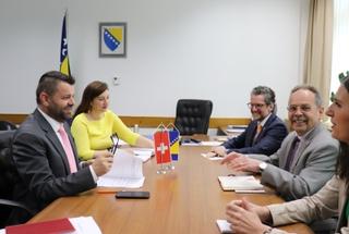 Ministar Hurtić sastao se s ambasadorom Švicarske Hunom